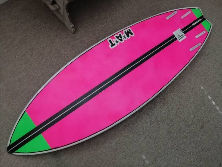 MAT Surfboards 5ft 10 Epoxy Fish Cake Surfboard - Image 2